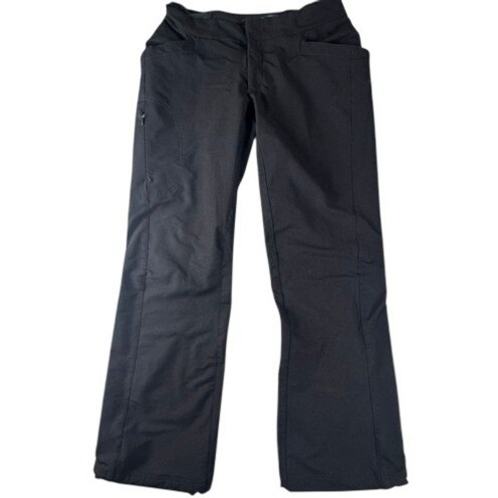Mountain Hardwear Pants Womens 10 Dynama Straight Leg Black Hiking OL1544
